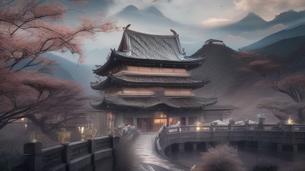 黑白夜景构图：用光影雕刻城市灵魂