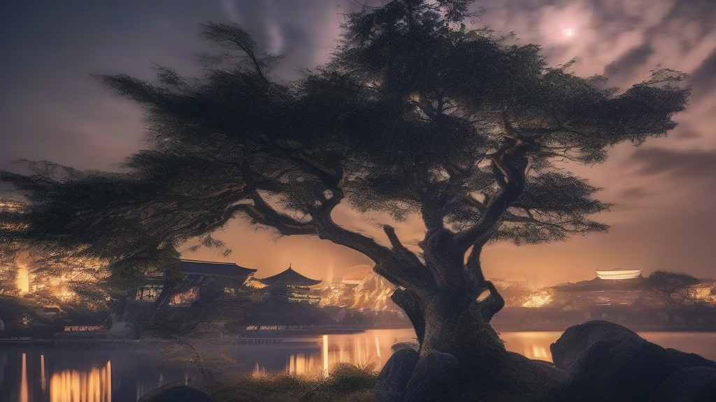 光影交织的夜晚：夜景静物摄影的景深艺术